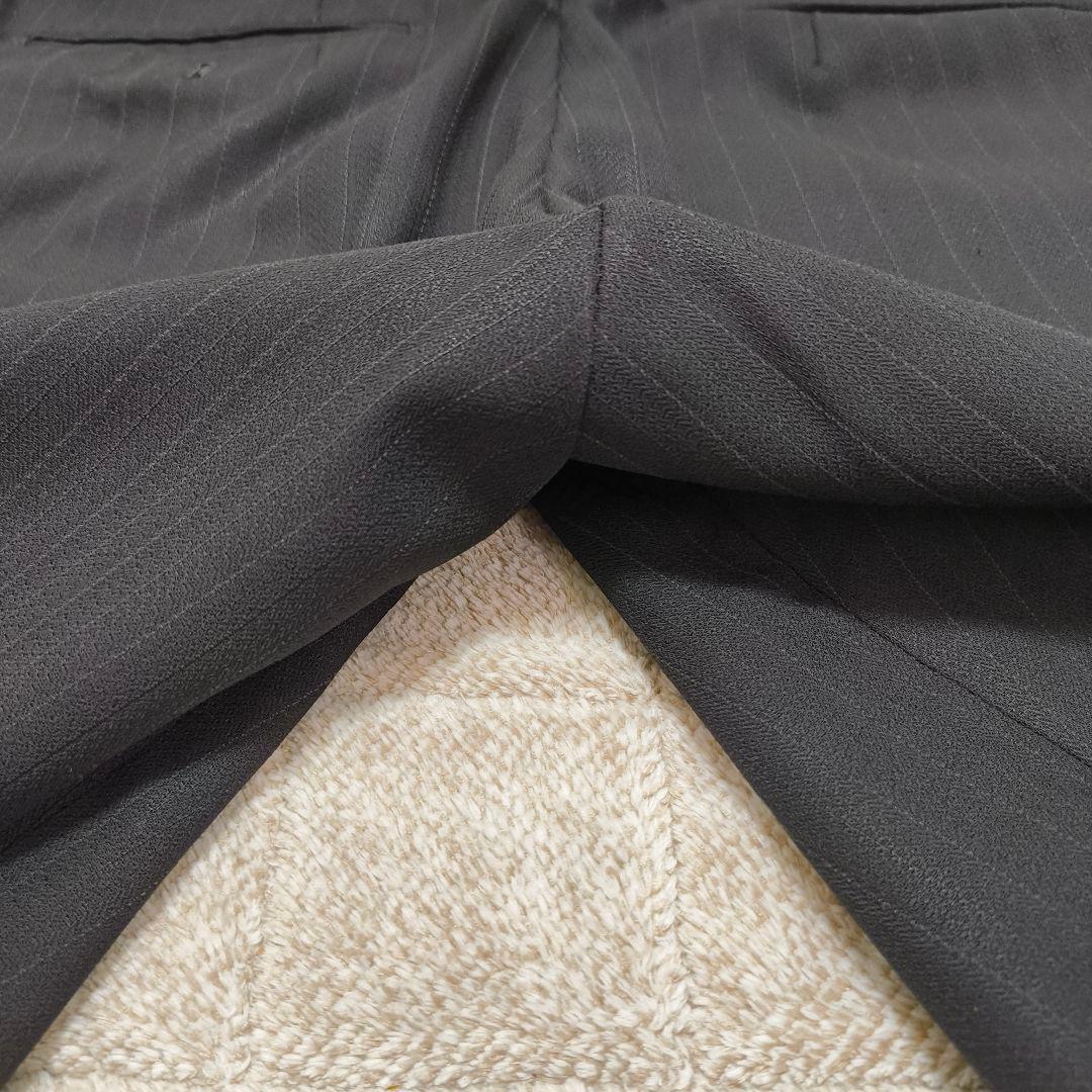 MEN'S TENORAS 3ピーススーツ グレー ストライプ サイズM