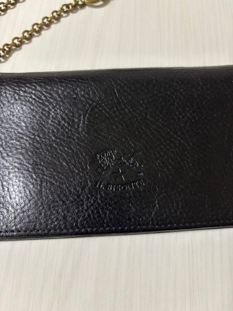 廃盤 IL BISONTEトラッカーウォレット チェーン付き イタリア製