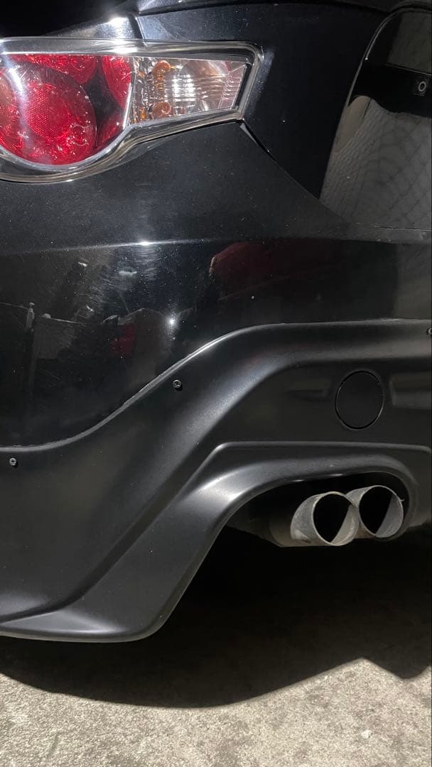 86 BRZ ワンオフ　デュアルマフラー