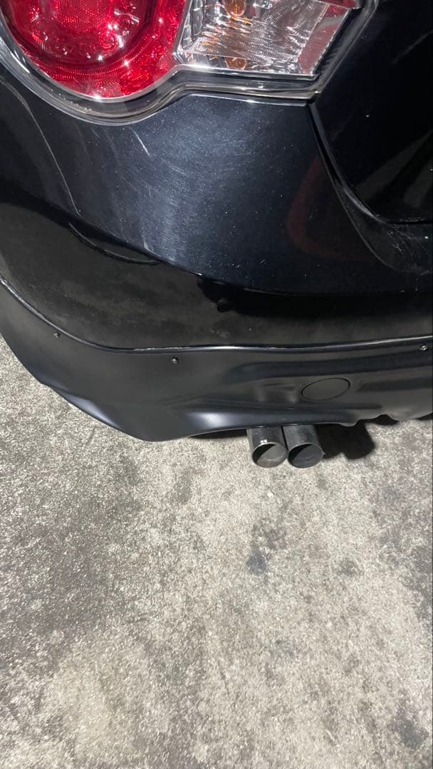 86 BRZ ワンオフ　デュアルマフラー