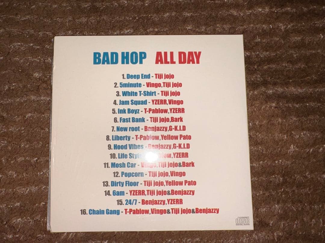 その他 BADHOP ALLDAY