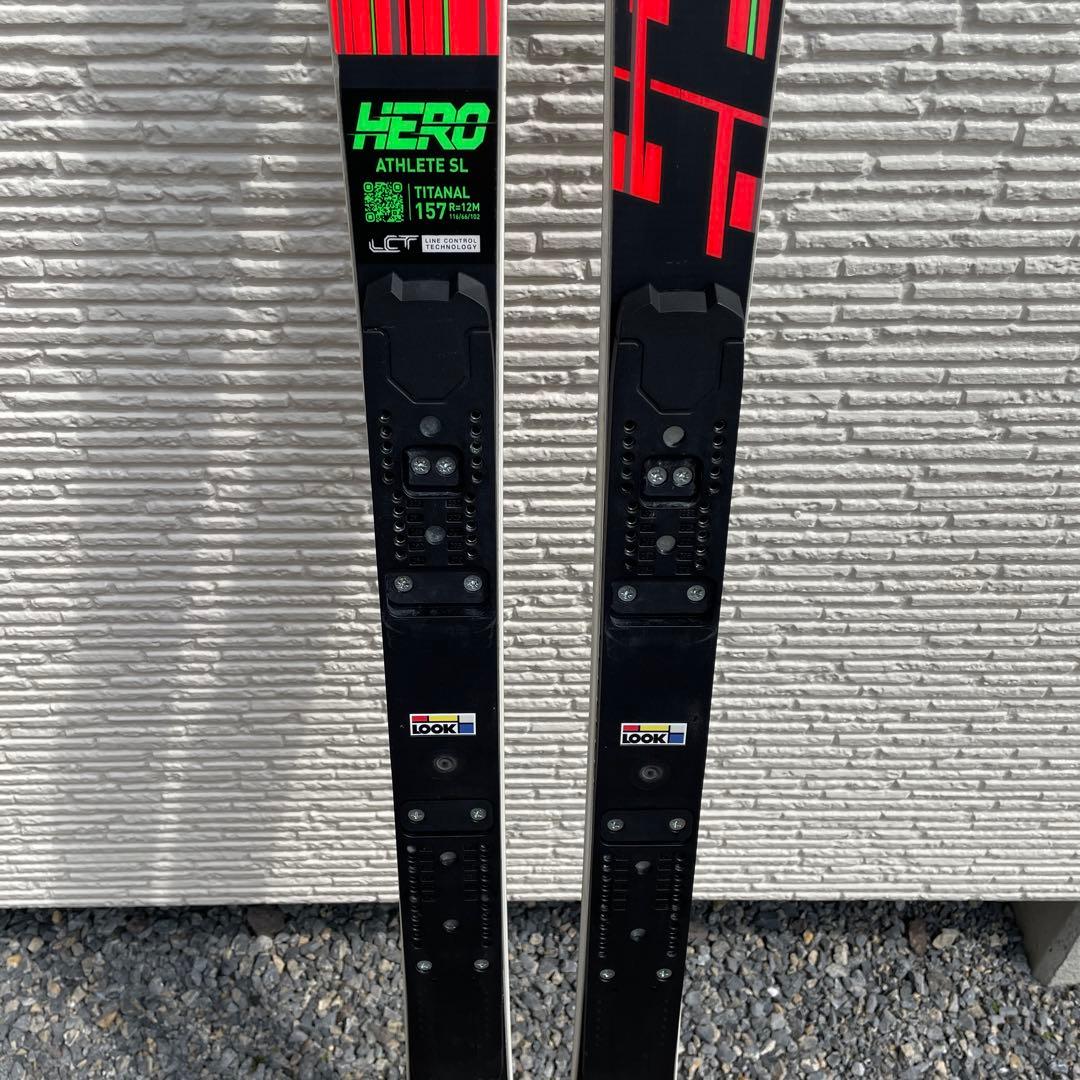 ROSSIGNOL HERO ATHLETE SL 157cm ルックプレート付
