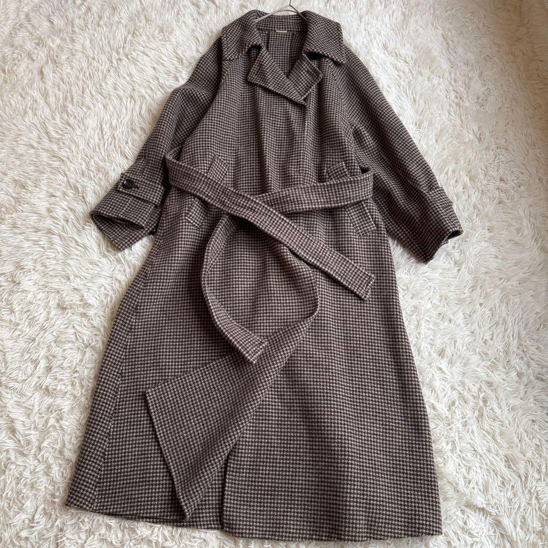 美品✨ SNIDEL スナイデル ステンカラー リバー コート ロング ベルト