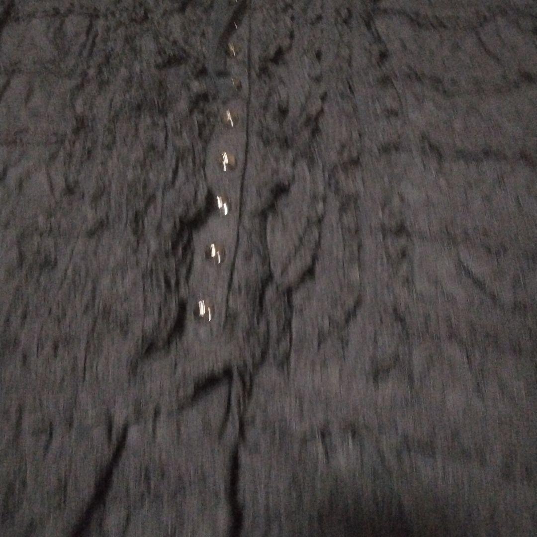 お値下ピンクハウス　INGEBORG 　美品激かわブラックワンピース フリル付き