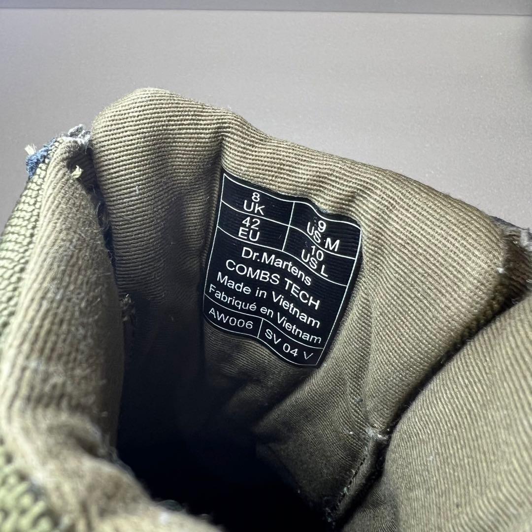 【極美品】ドクターマーチン　COMBS TECH UK8 27cm