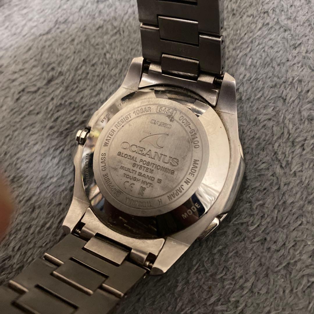ソーラー腕時計　オシアナス　ocw-g1100