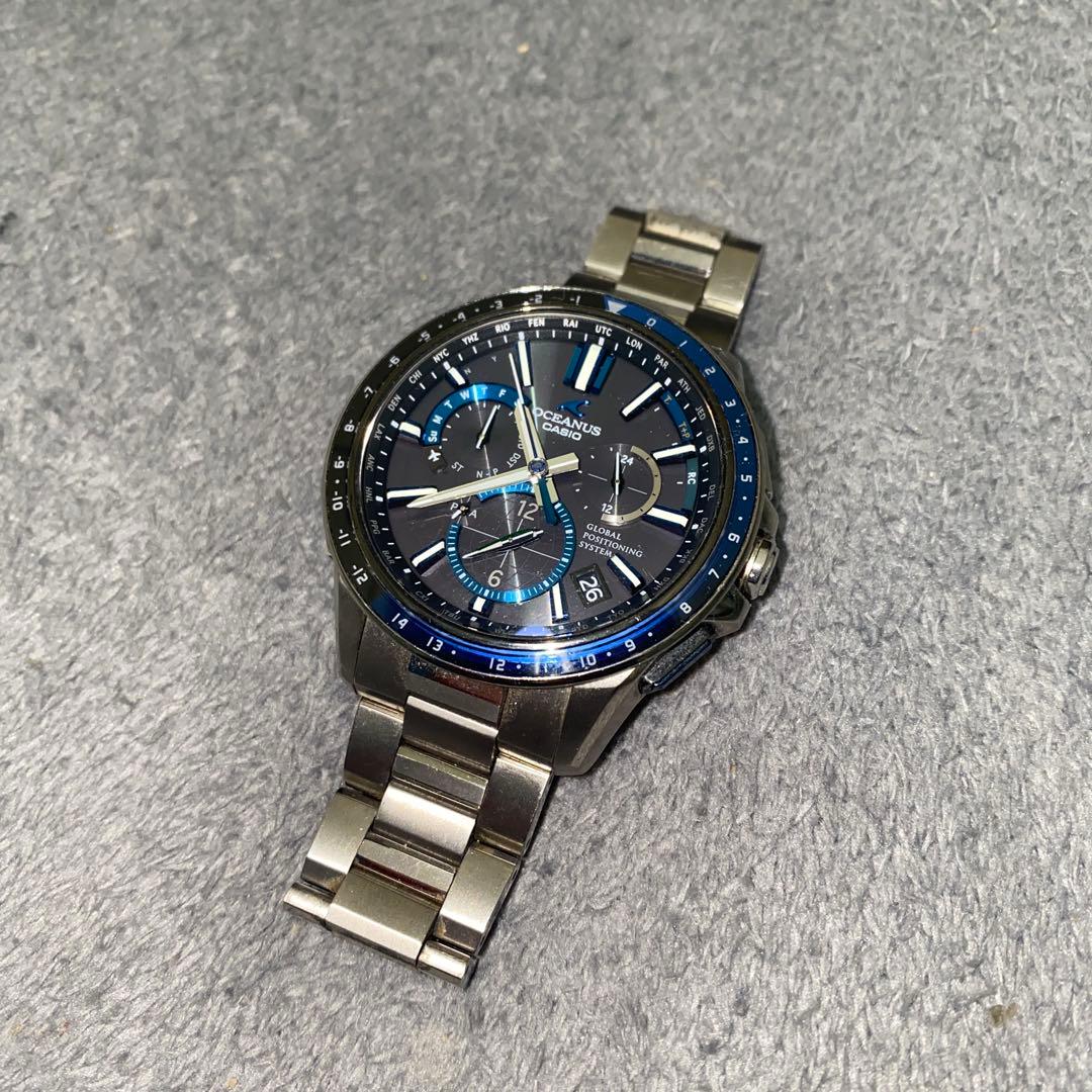 ソーラー腕時計　オシアナス　ocw-g1100