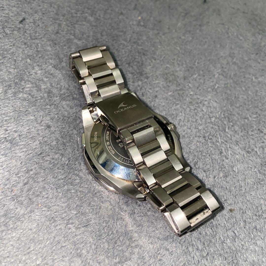 ソーラー腕時計　オシアナス　ocw-g1100