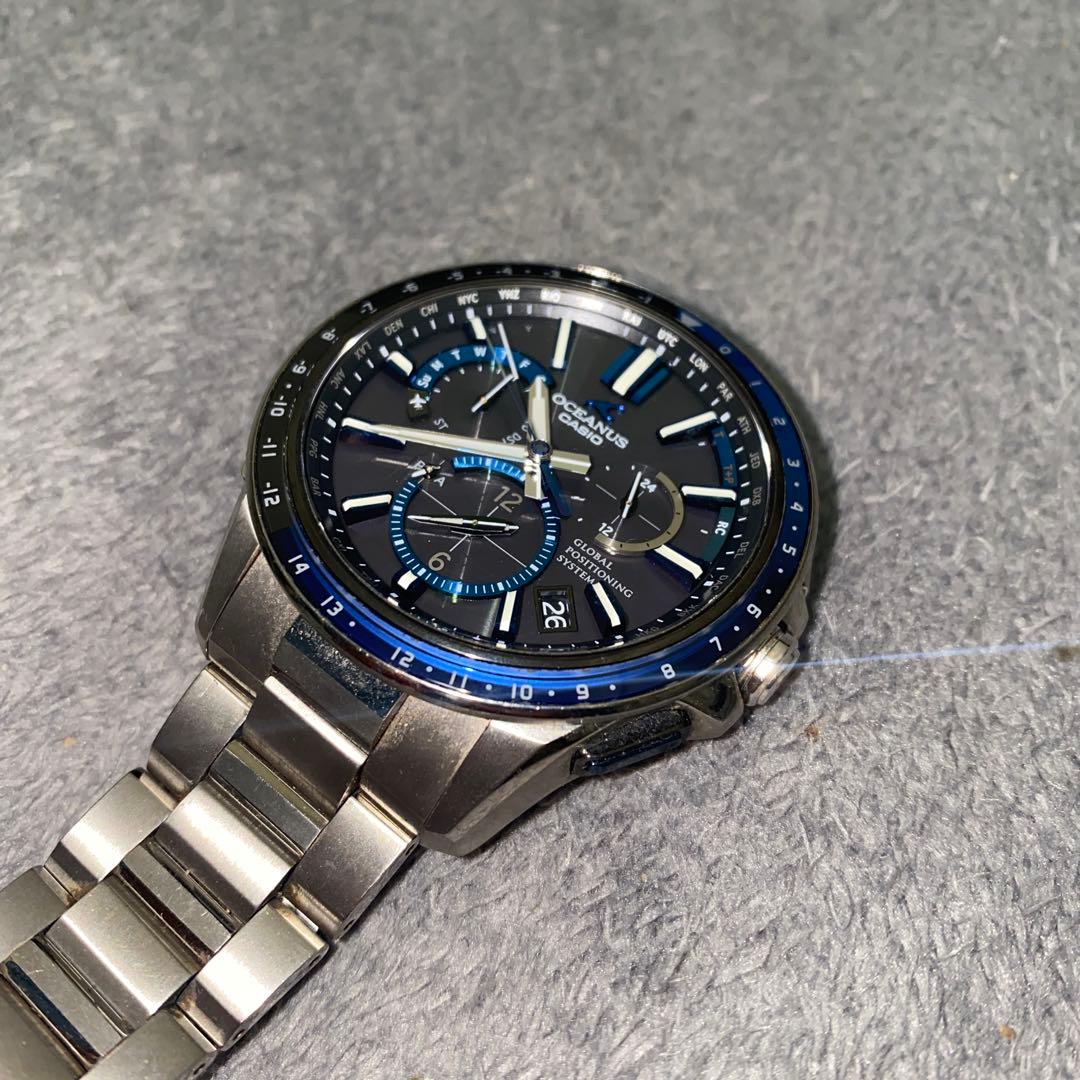 ソーラー腕時計　オシアナス　ocw-g1100