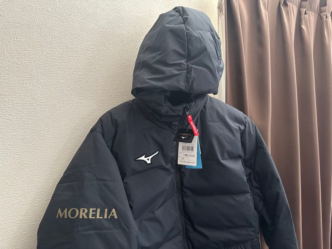 <新品未使用> MIZUNO サッカーウェア モレリア ダウン ハーフコート