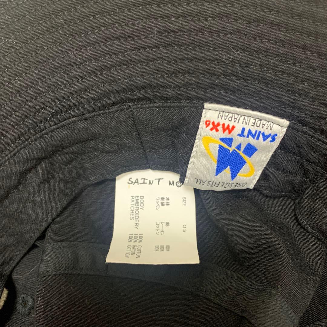 SAINT Mxxxxxバケットハット 黒