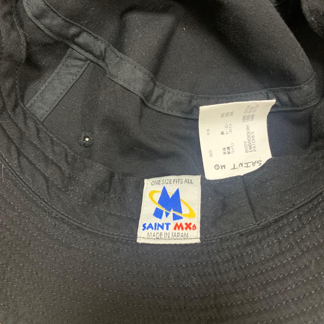 SAINT Mxxxxxバケットハット 黒