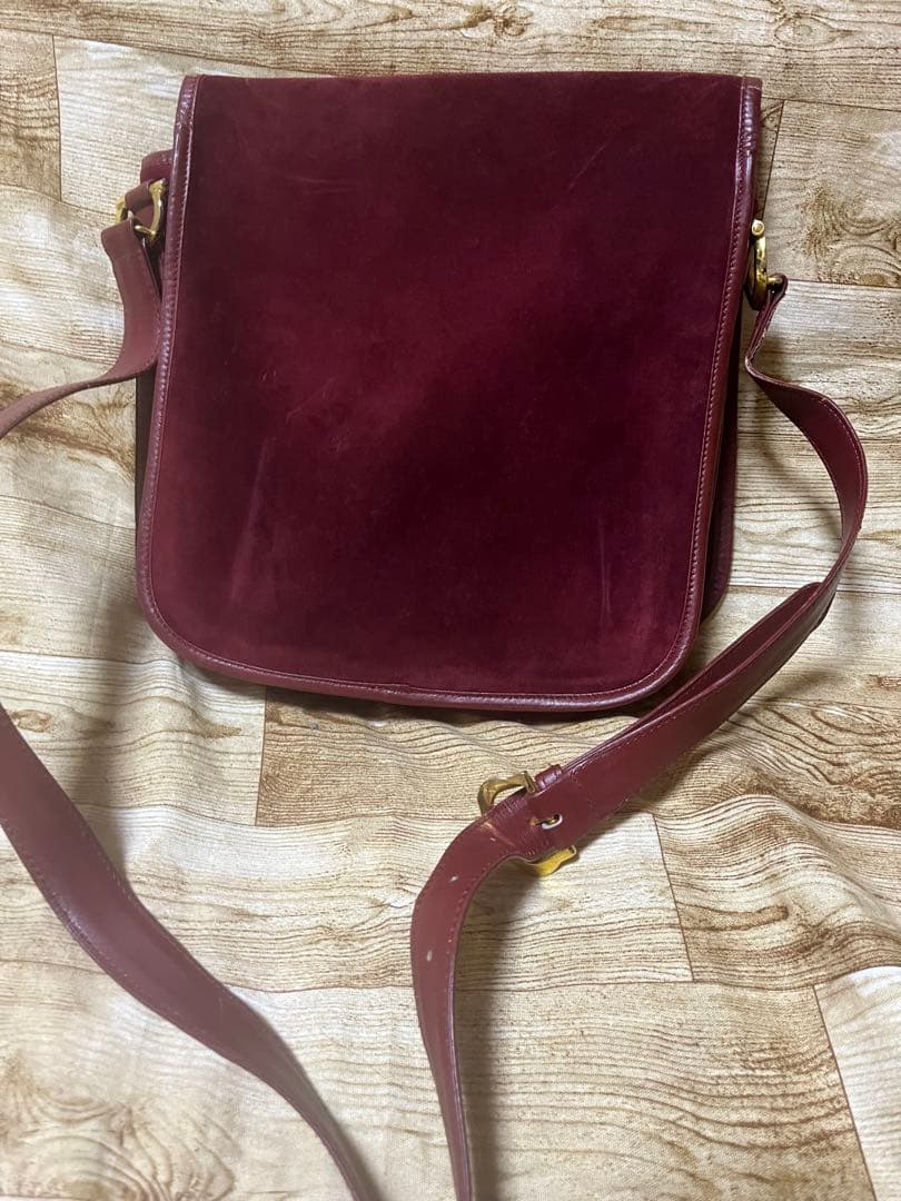 正規品　カルティエ　ビンテージ　ボルドーショルダー2点まとめて 訳ありused