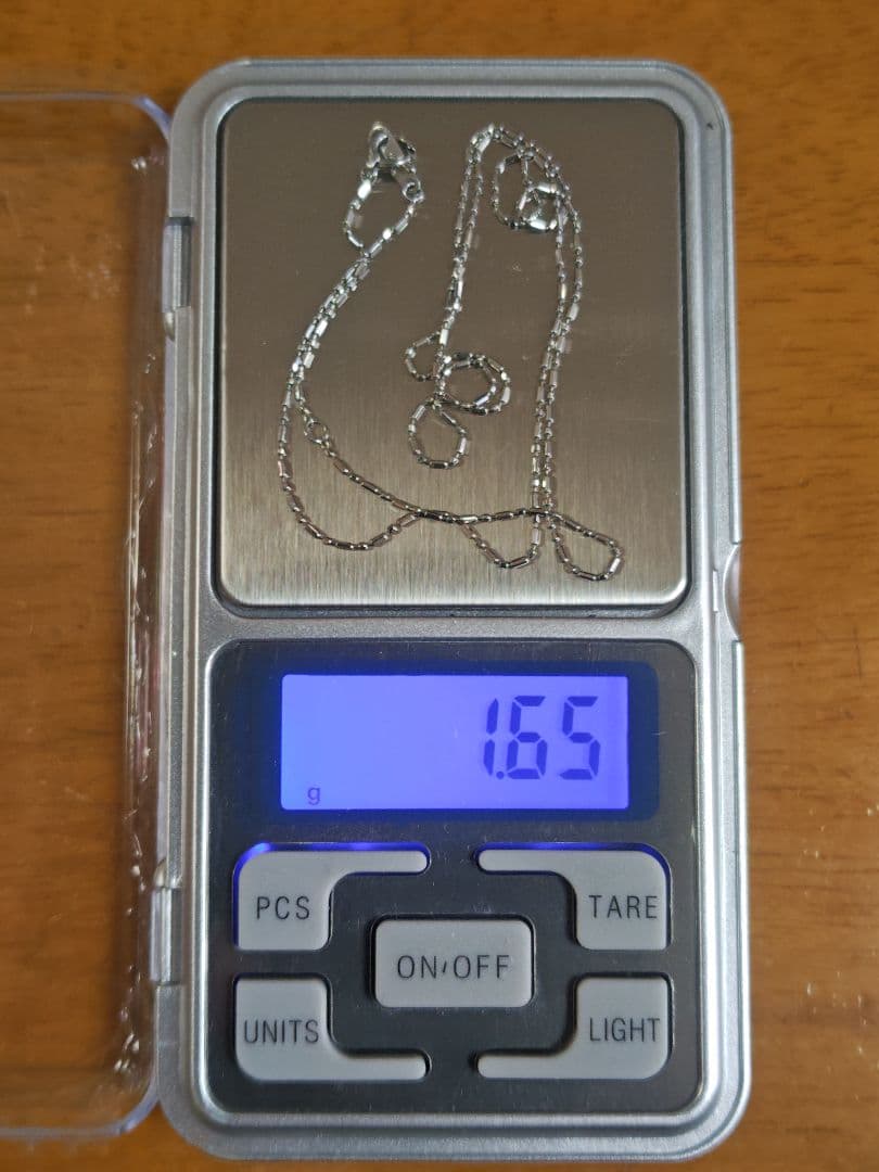 Pt900 一粒ダイヤモンド サファイア ペンダントトップ、Pt850ネックレス