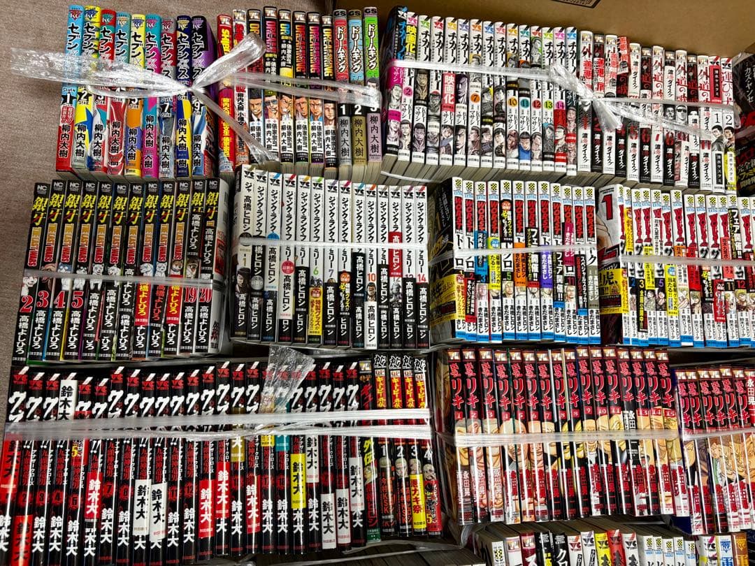 漫画全巻セットなど主に不良漫画3口発送 ③