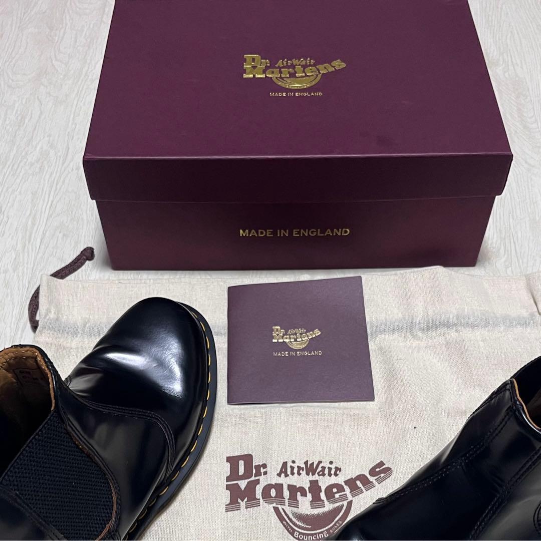Dr. Martens チェルシーブーツ　サイドゴアブーツ　イギリス製　マーチン