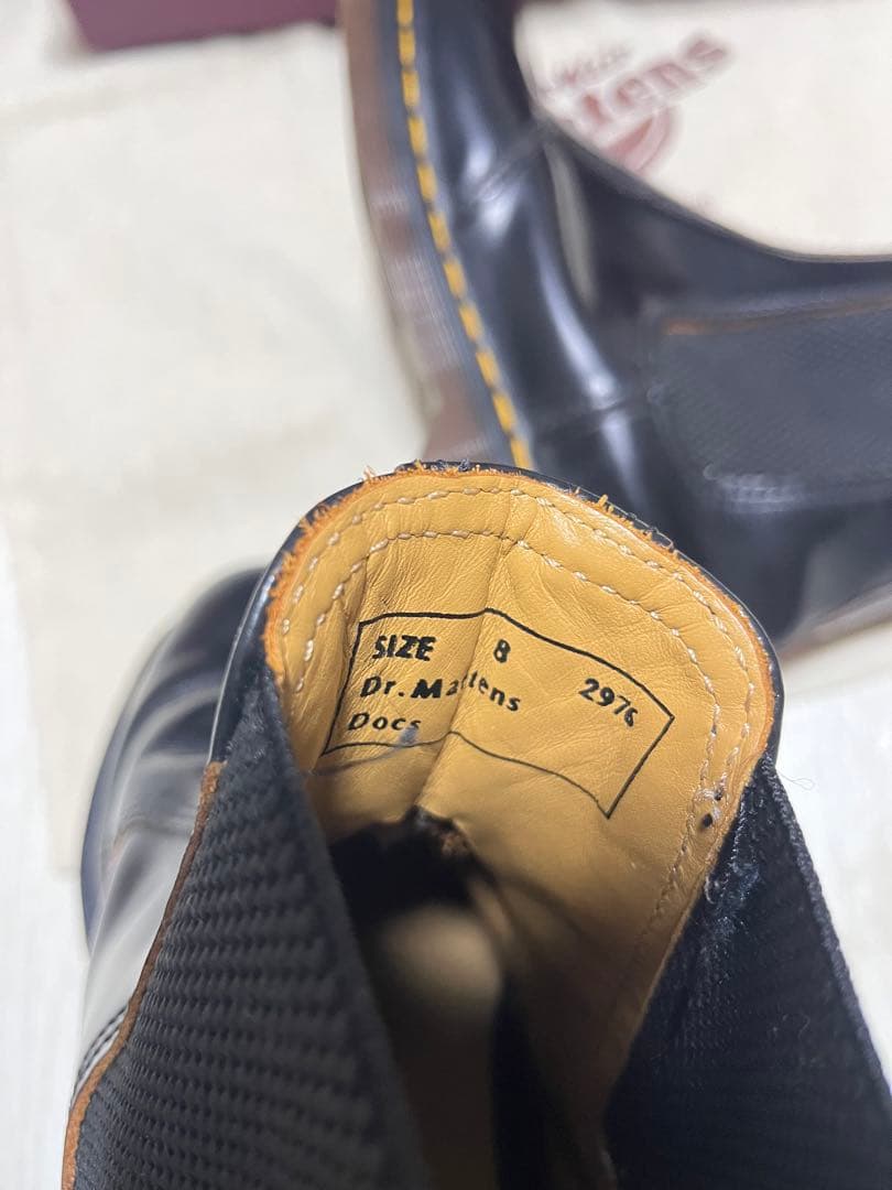 Dr. Martens チェルシーブーツ　サイドゴアブーツ　イギリス製　マーチン
