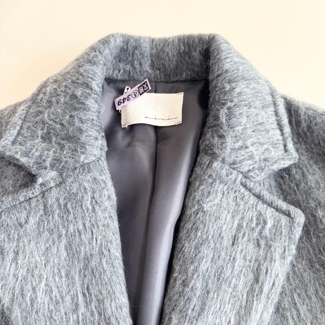 aere アエレ shaggy jacket coat シャギージャケットコート