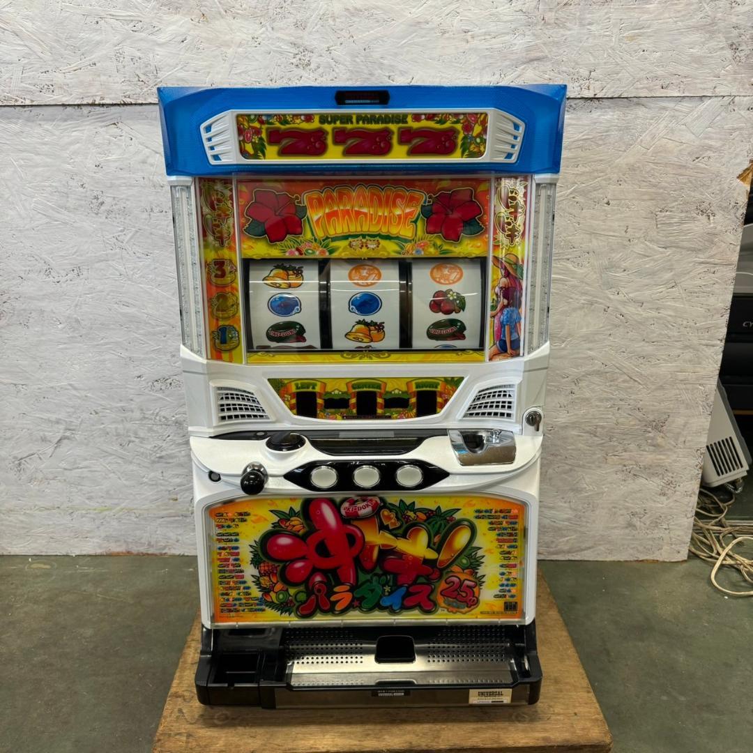 ユニバーサルブロス 沖ドキパラダイス パチスロ実機 通電確認済 Y0385