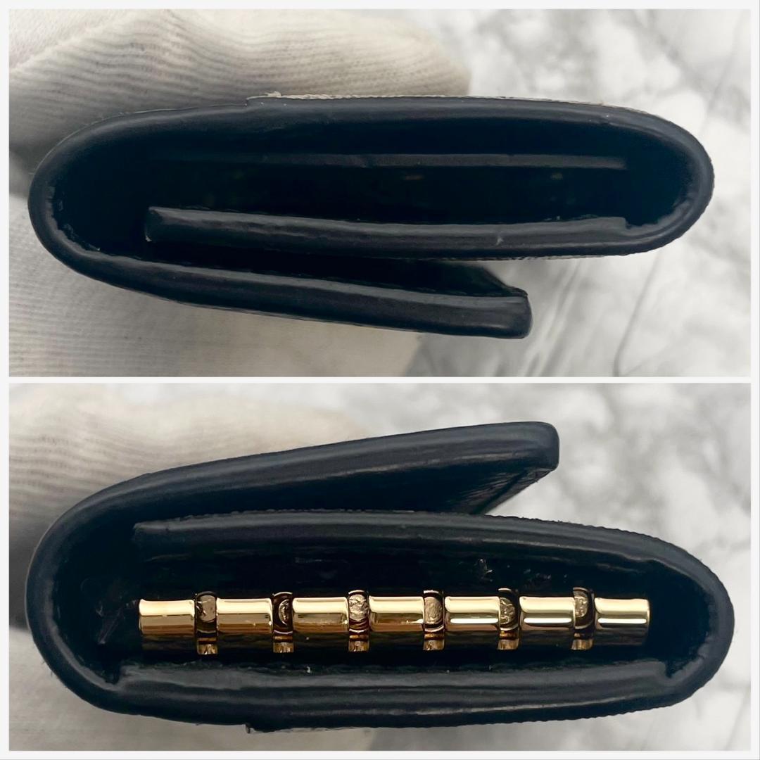 未使用級✨グッチ　GGスプリーム　マーモント　キーケース　ブラック