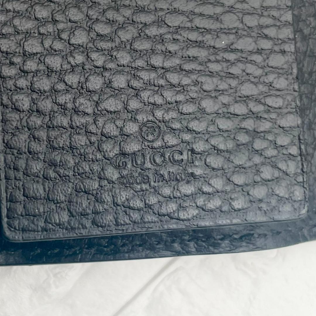 未使用級✨グッチ　GGスプリーム　マーモント　キーケース　ブラック
