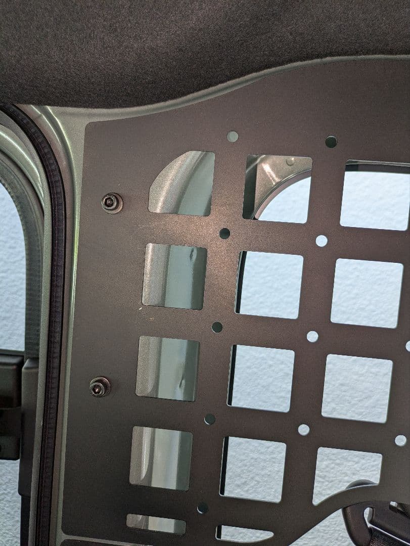 N-VAN　インナーメッシュパネル1.2ミリ　左右セット　無塗装品　Nプレート