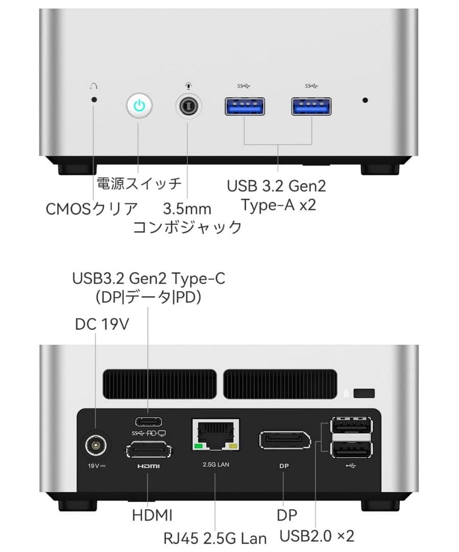 未開封 MINISFORUM Venus Series UN1245 PC高性能