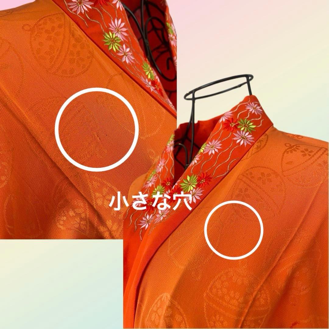 【★豪華刺繍★】七五三セット　七歳　振袖　ハーフ成人式　着物　襦袢　高島屋　正絹