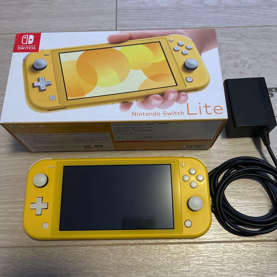 【箱・充電器あり】Nintendo Switch Lite イエロー