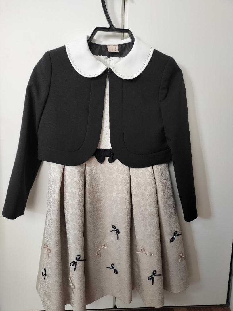 プティマイン　フォーマルドレス120　靴20.5cm