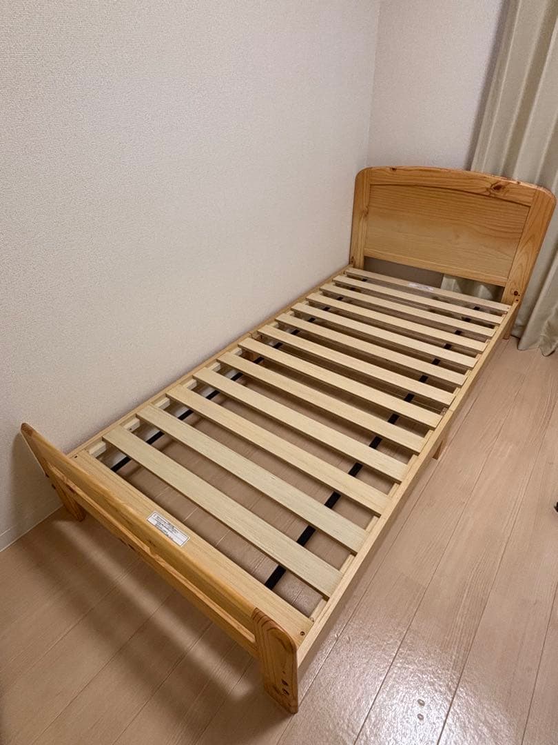 【期間限定値下げ】ニトリ　シングルベッド Nスリープマットレスセット