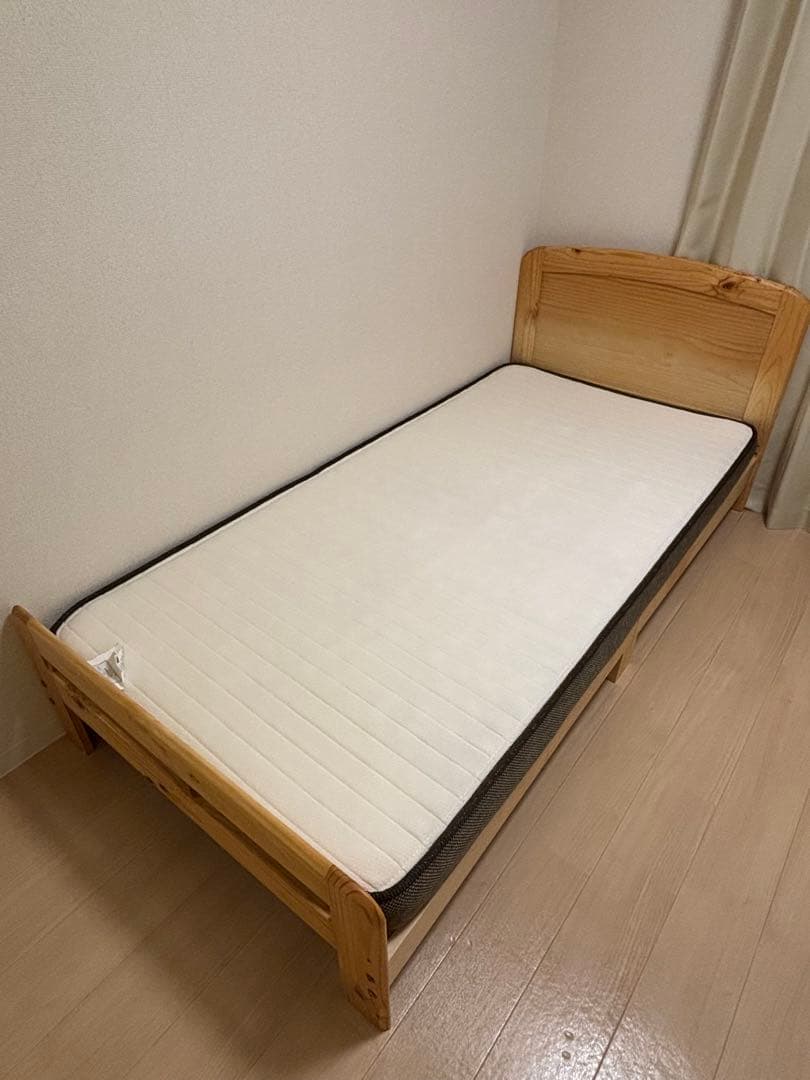 【期間限定値下げ】ニトリ　シングルベッド Nスリープマットレスセット