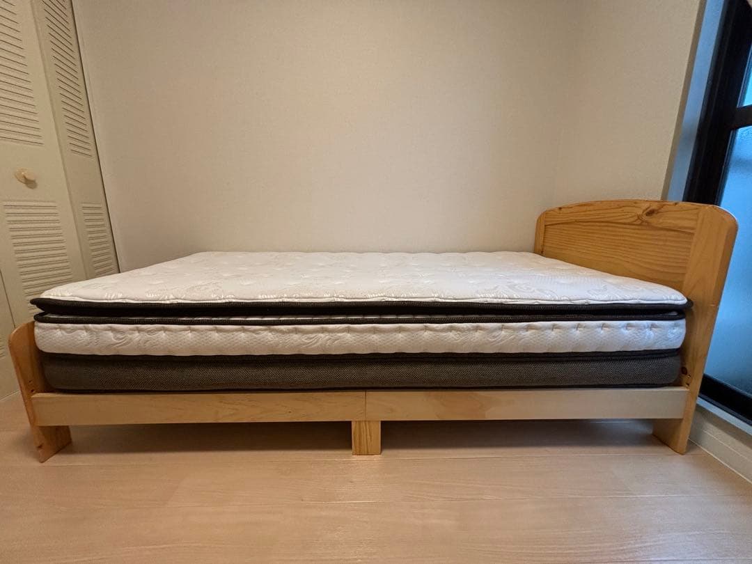 【期間限定値下げ】ニトリ　シングルベッド Nスリープマットレスセット