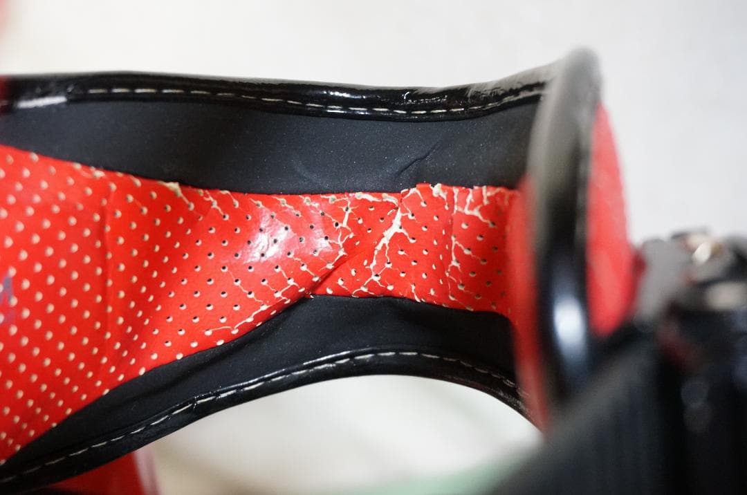 BURTON バートン CUSTOM カスタム EST バインディング M 赤