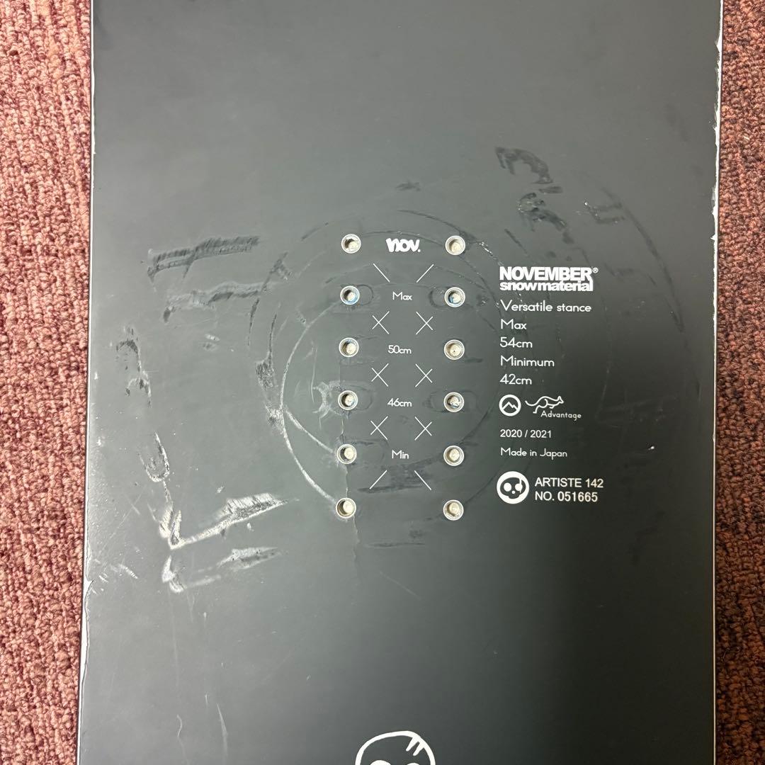 NOVEMBER ARTISTE スノーボード　20-21