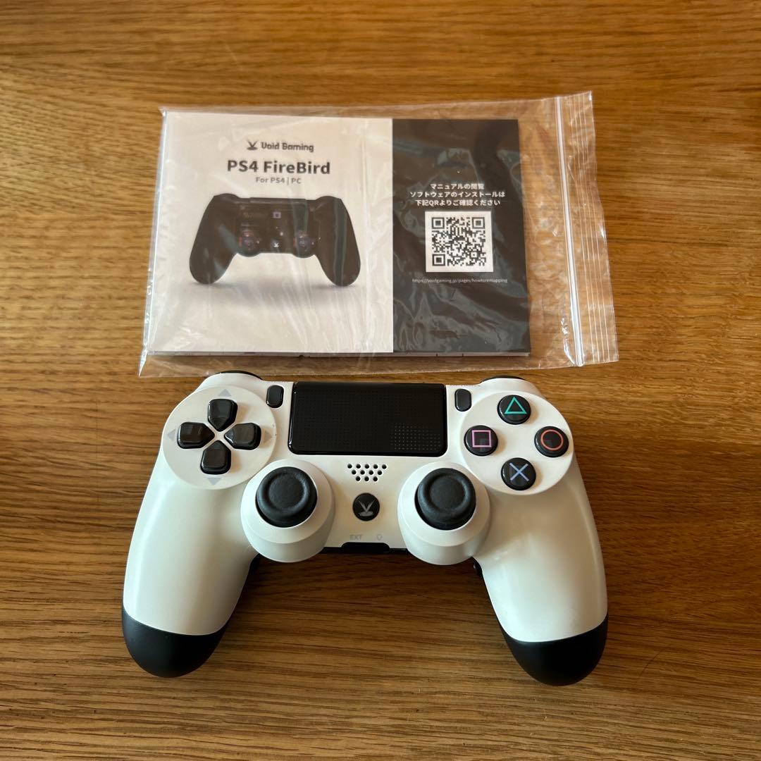 PS4 FireBird コントローラー ホワイト/ブラック