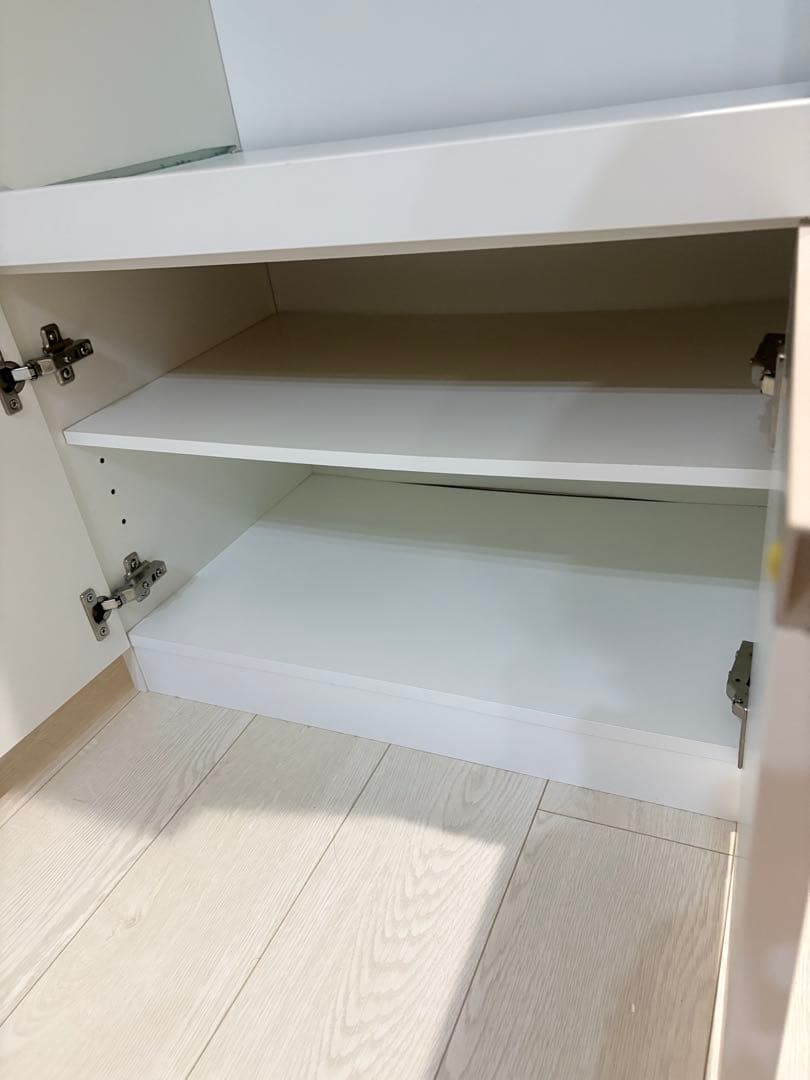 ニトリ　レンジ台(フォルムN RE9060 WH) 商品コード：8890943