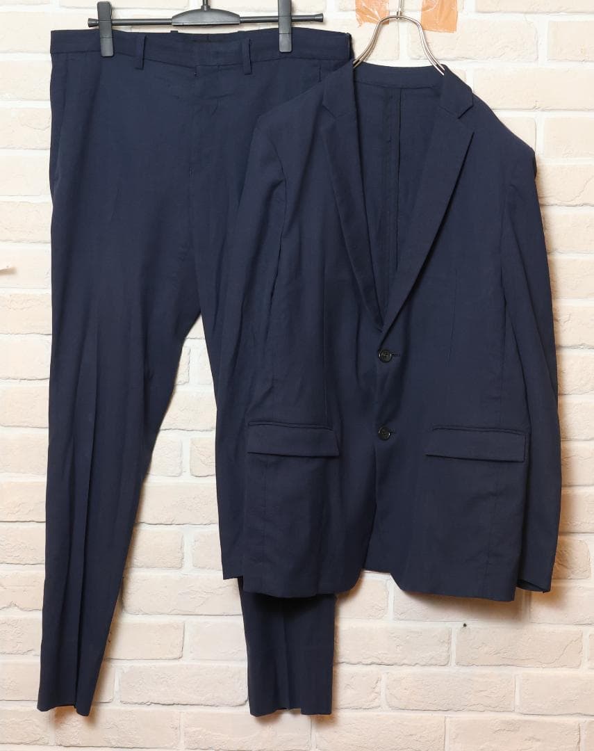 パンダ様theory(セオリー)メンズ 麻混セットアップ40