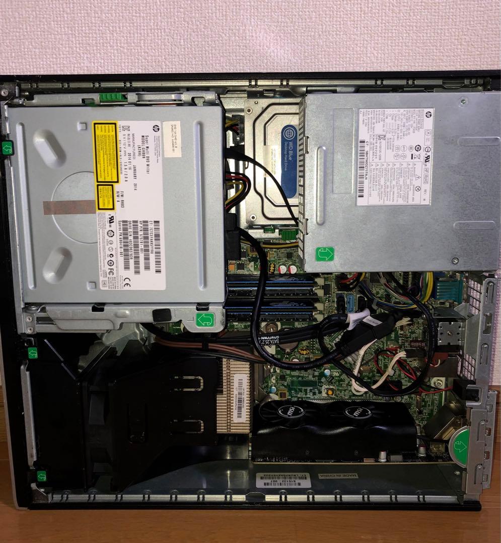 ゲーミングPC モニター　キーボード　マウス　フルセット　GTX1050Ti