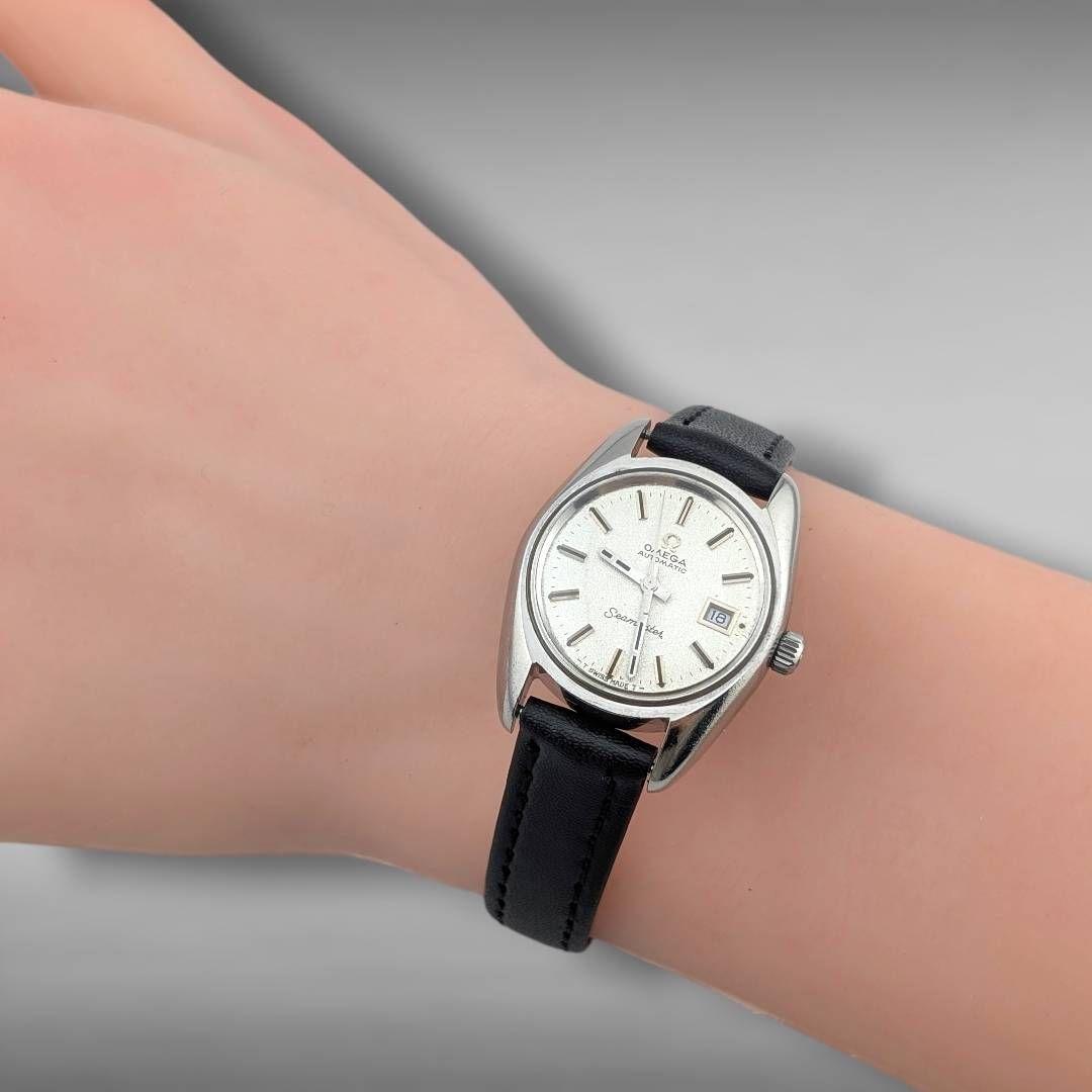 【新品ベルト・稼働】オメガ シーマスター 24石 60s 自動巻 手巻き