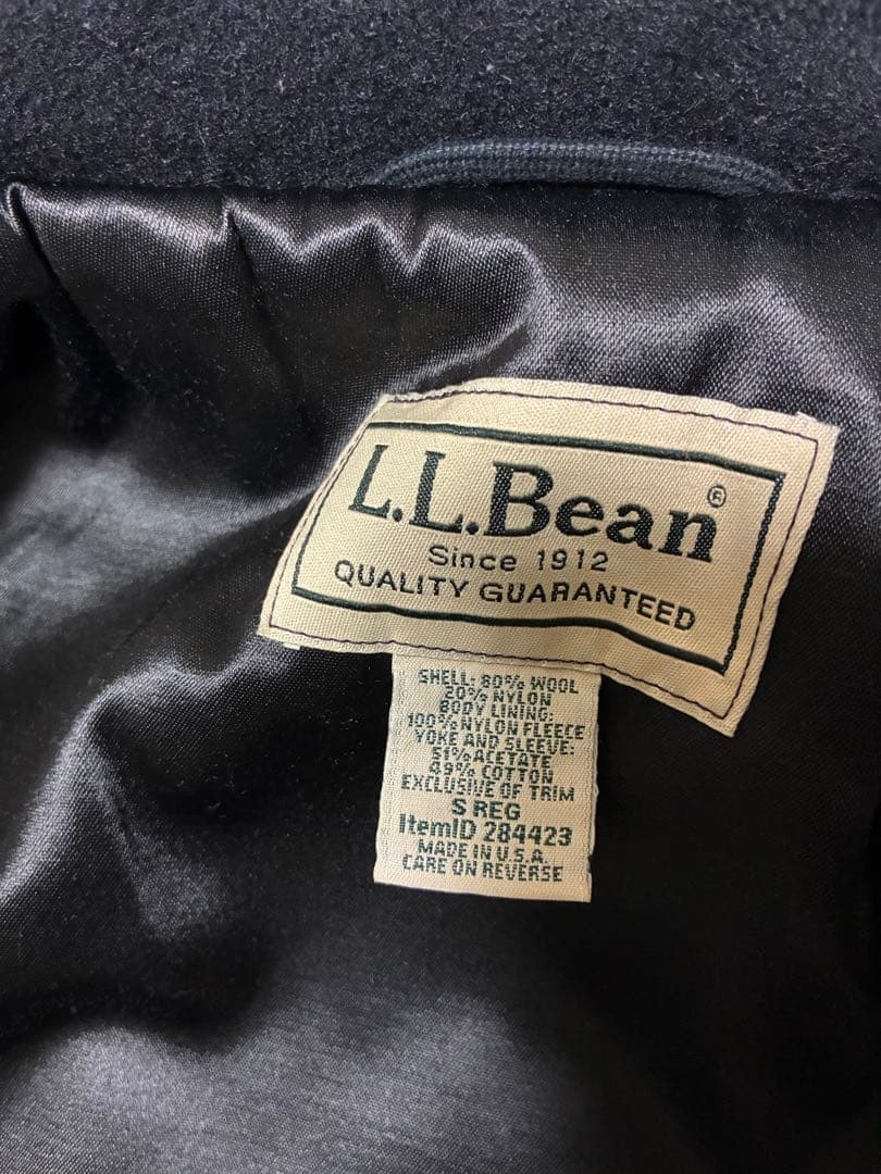 【米海軍工場発】L.L.Bean USA製 Pコート S アンカーコレクション
