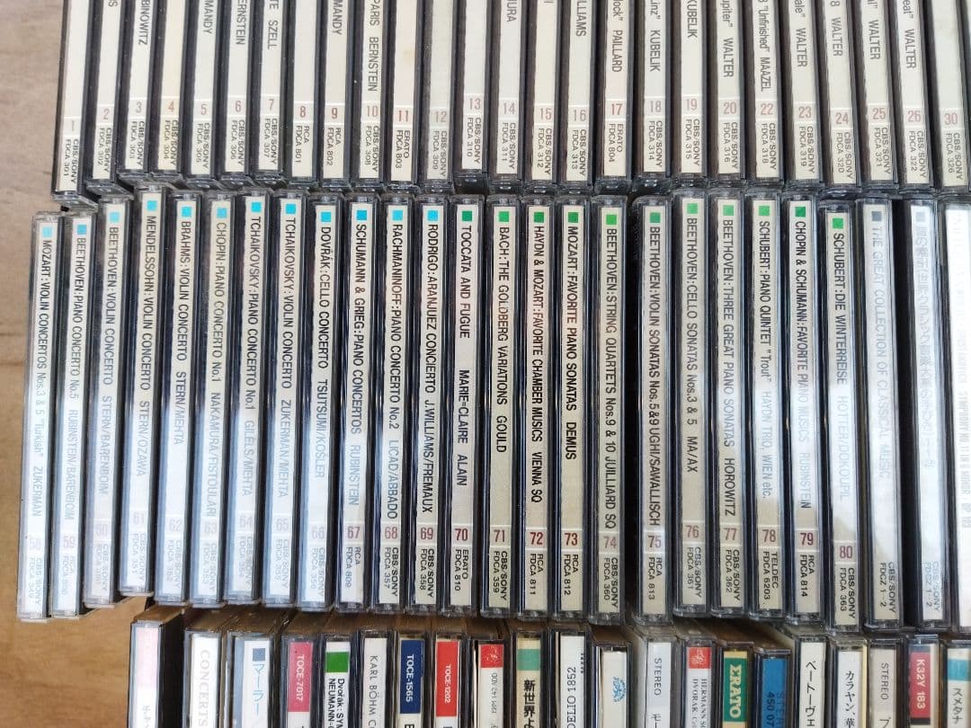 クラシック　CD　約17kg　まとめ超大量セット ベートーヴェン　バッハ