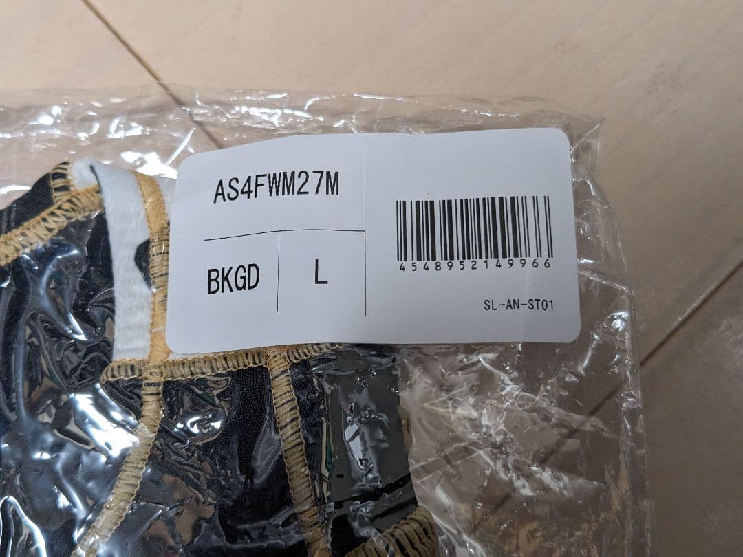 アリーナ AS4FWM27M BKGD L 競泳水着 Vパン競パンツ