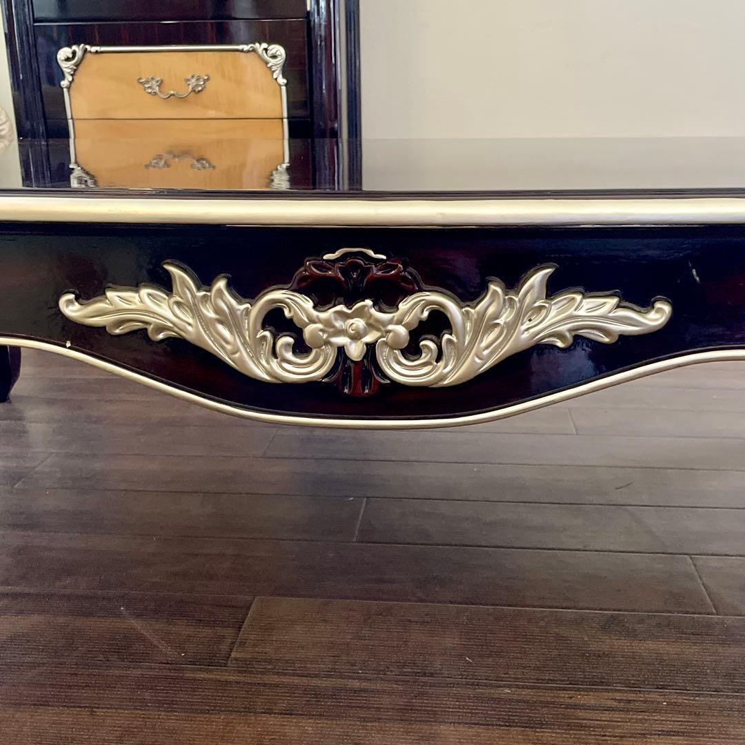 r152r121 ヨーロッパ アンティーク調のクラシックセンターテーブル