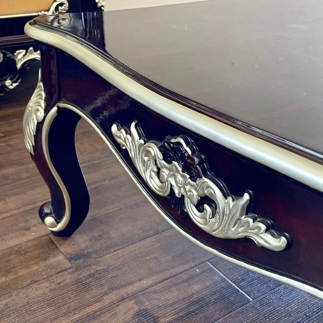 r152r121 ヨーロッパ アンティーク調のクラシックセンターテーブル