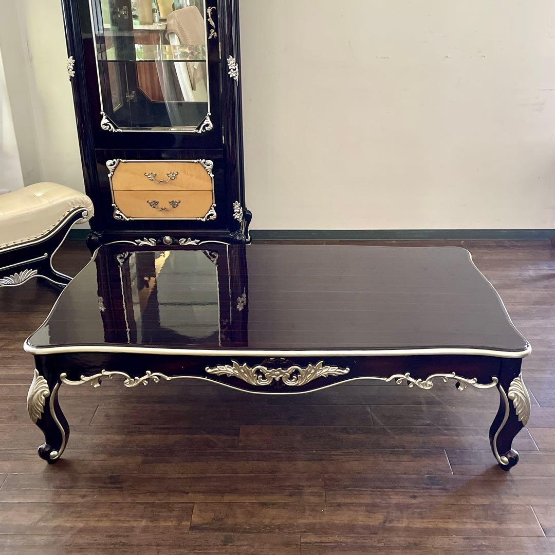 r152r121 ヨーロッパ アンティーク調のクラシックセンターテーブル