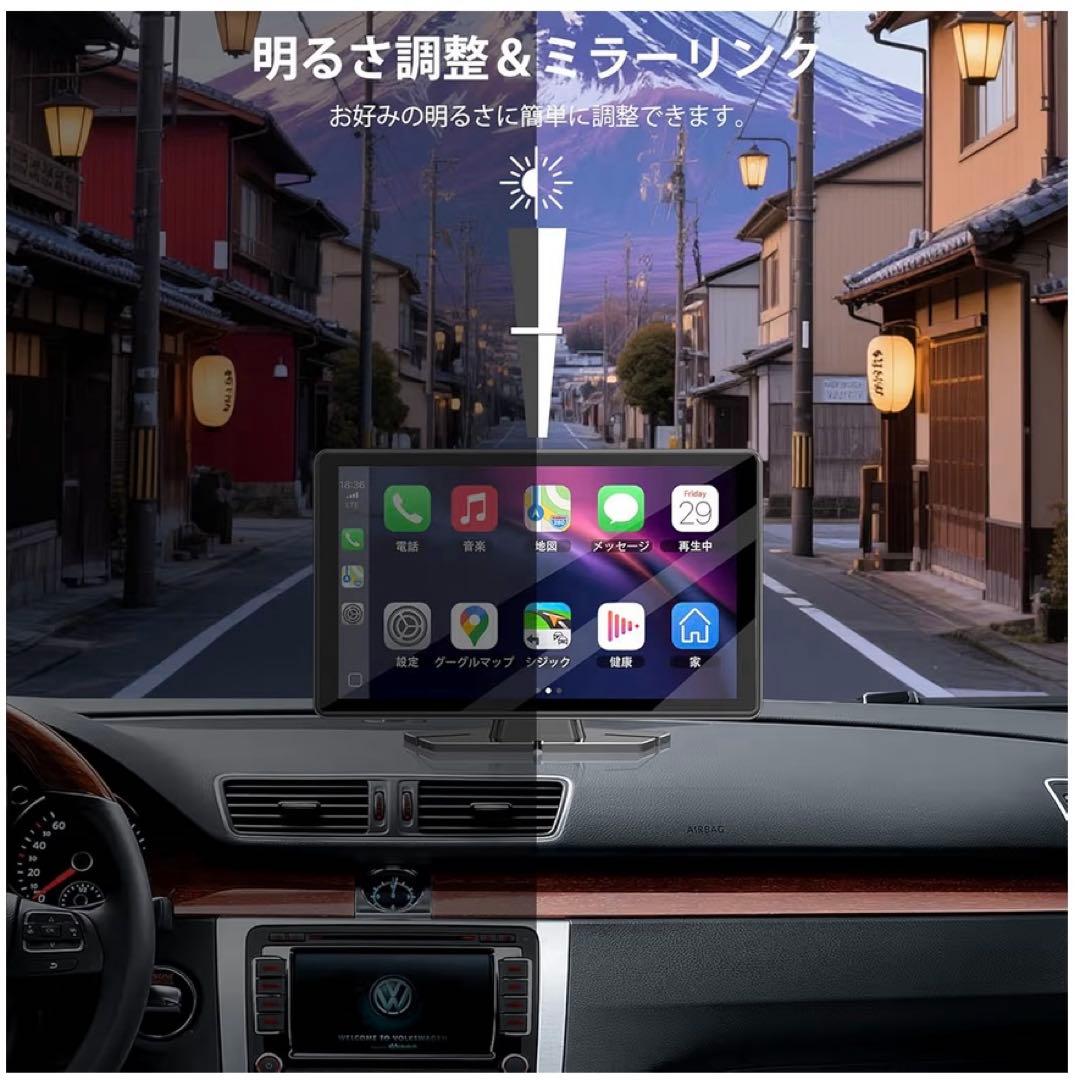 新品❣️9インチ ディスプレイオーディオワイヤレス対応 CarPlay