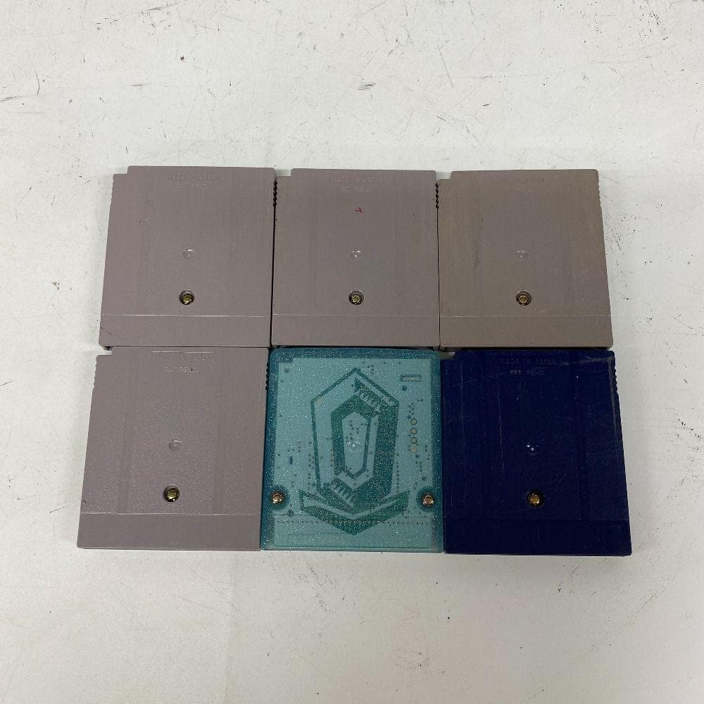 ポケモン GB ゲームボーイ ソフト まとめ売り 赤青緑ピカチュウ金クリスタル