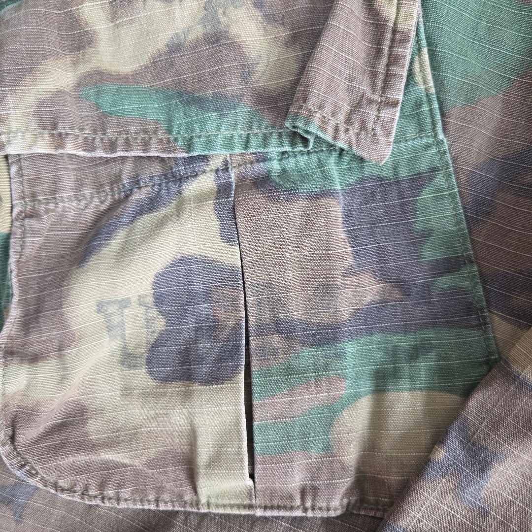 U.S ARMY ジャングルファティーグジャケットM-R　ERDLカモ