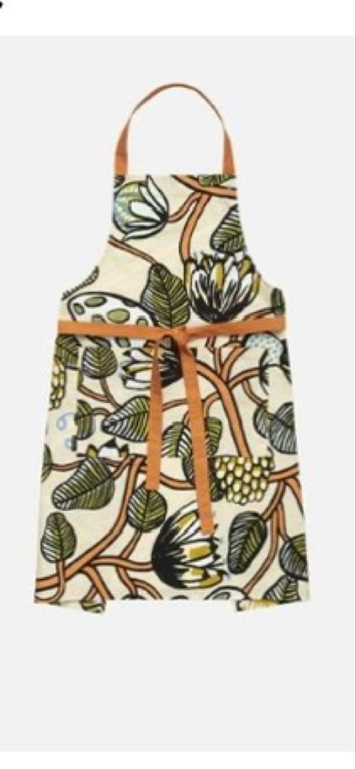 マリメッコ 2025年　新作　Tiara ティアラ　エプロン